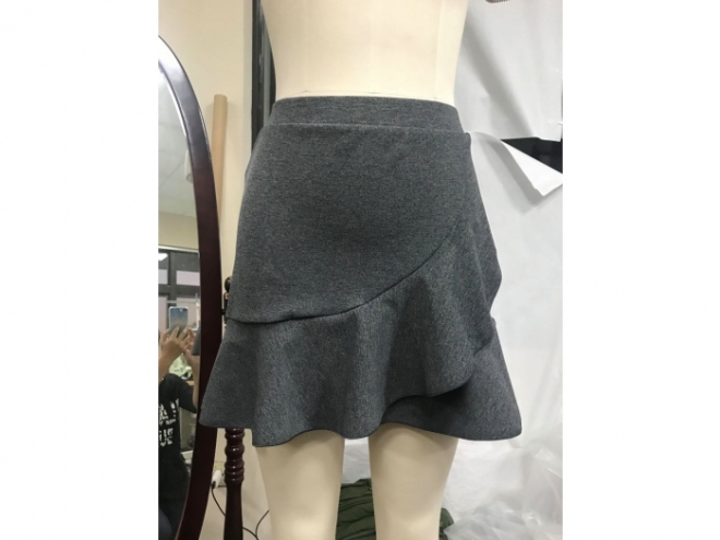 1801-SF005-15F Legging Skirt Series (Woman) front1-gray
