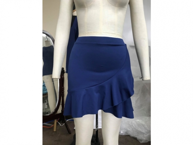 1801-SF005-58F Legging Skirt Series (Woman) front-blue