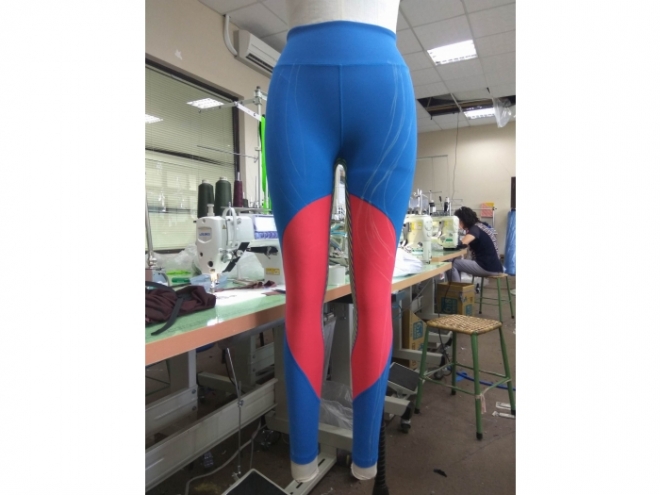 1801-PB001-06F Body Shaping Color Matching Pants Series (Woman) front