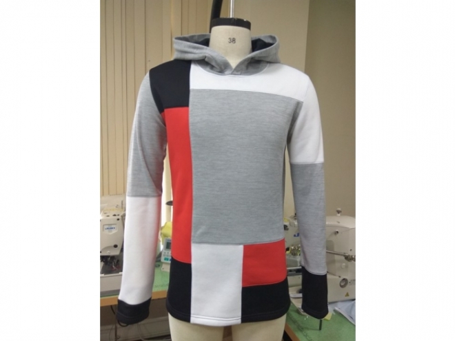 20-MH0121F Hoodie Color Matching Series (Man) front