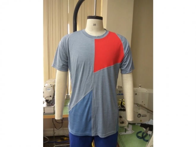 20-MT0104F Casual Wear Color Matching T-shirt Series (Man) front