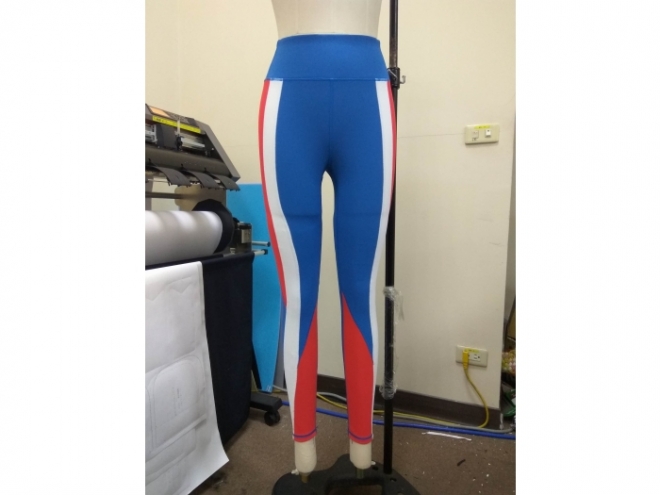1801-PB001-23F Body Shaping Color Matching Pants Series (Woman) front